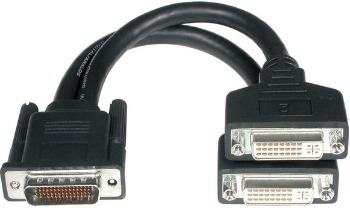 adapter DMS59 to 2xDVI-I