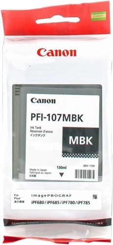canon PFI-107MBK