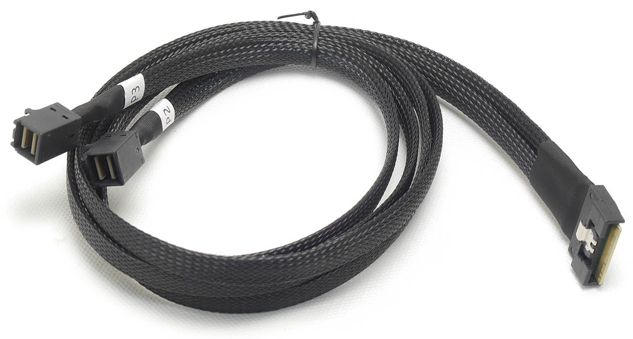 SAS-051 Negorack Mini SAS HD SFF-8654 - 2x SFF-8643, 1.0м