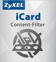 Zyxel content filtering iCard